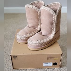 ⭐️NEW ☆ MOU Eskimo 24 "TAN/CAMEL" Boots SZ: 9us (40eu] ▪︎ AUTHENTIC!